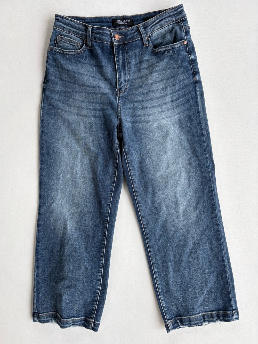 Judy Blue Wide Leg Jeans - Picture 3 of 12